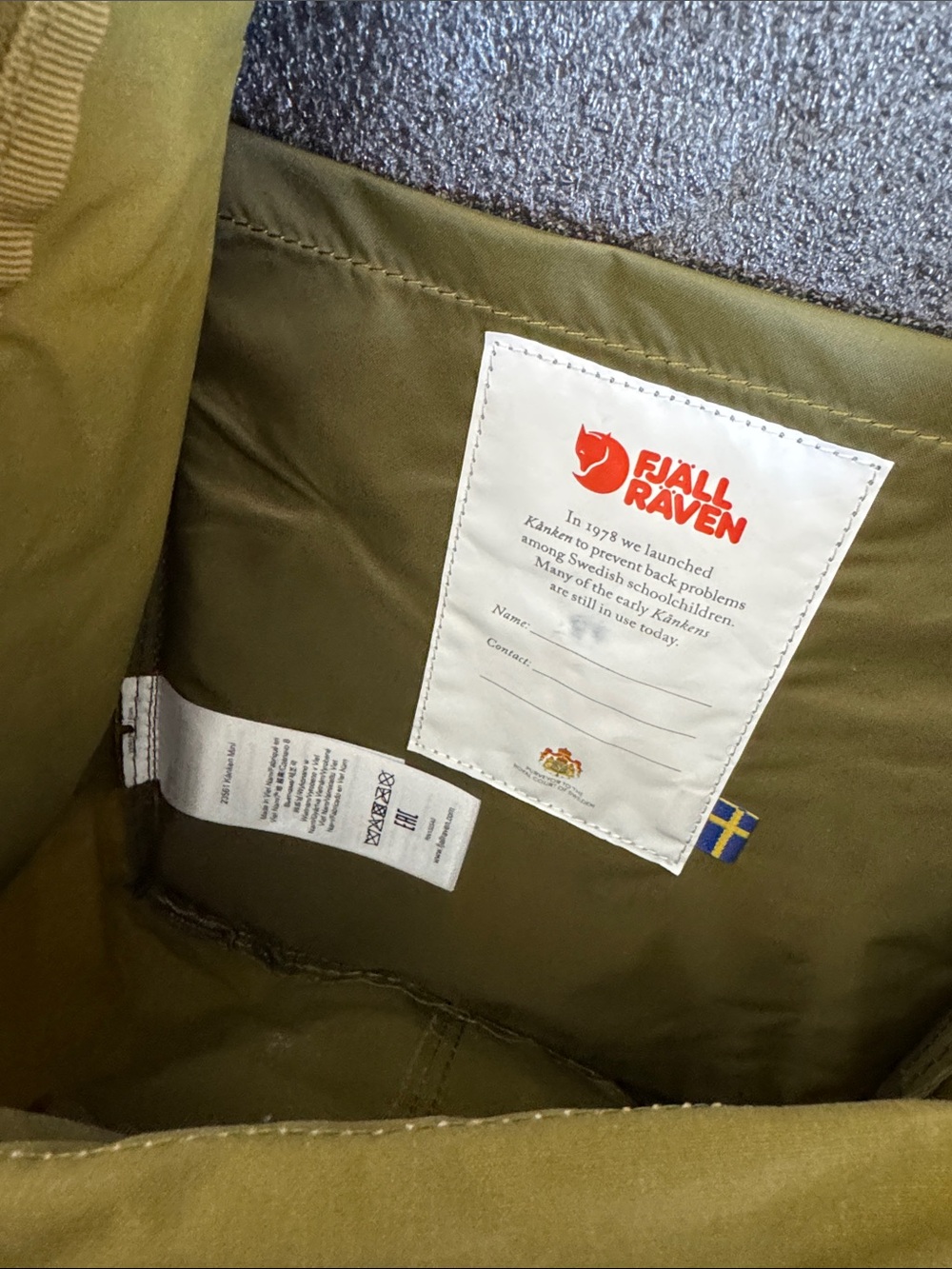 FJallraven   Kanken mini backpack - Picture 2 of 3